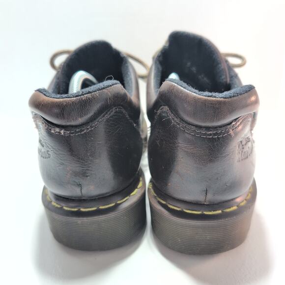 Y2K Dr. Martens Chunky Platform Heel Metal Eyelet Lace Up Streetwear Men's 13M - Picture 4 of 9